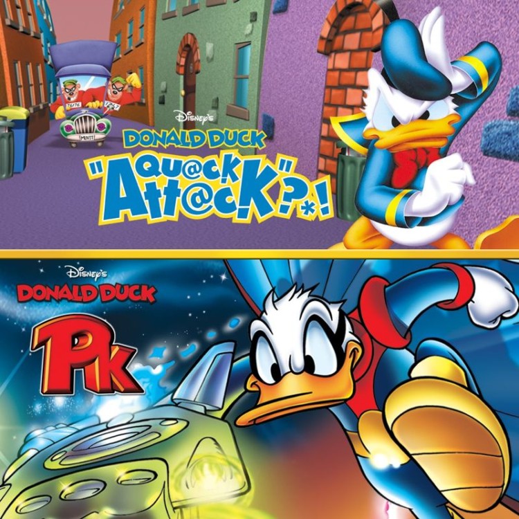 Disney's Donald Duck PS2 Double Pack