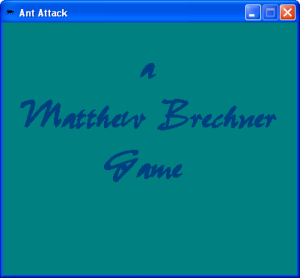 Ant Attack
