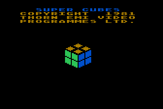 Super Cubes and Tilt