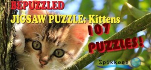 Bepuzzled Jigsaw Puzzle: Kittens