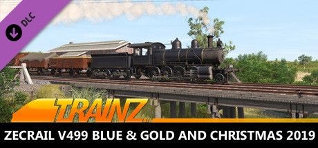 Trainz 2019: ZecRail V499 Blue & Gold and Christmas 2019