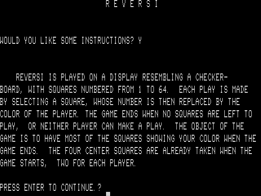 Reversi