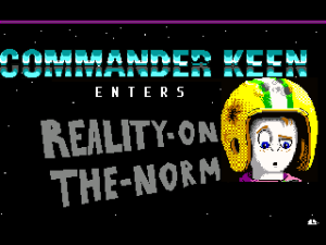 Commander Keen Enters Reality-on-the-Norm