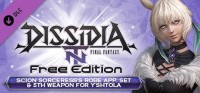 Dissidia: Final Fantasy NT Free Edition - Scion Sorceress's Robe App. Set & 5th Weapon for Y'shtola