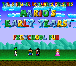 Mario's Early Years: Preschool Fun