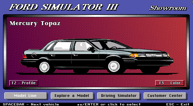Ford Simulator III
