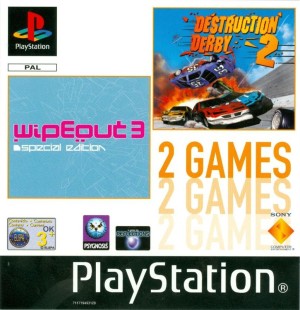 2 Games: WipEout 3 Special Edition / Destruction Derby 2