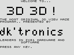 3D 3D!