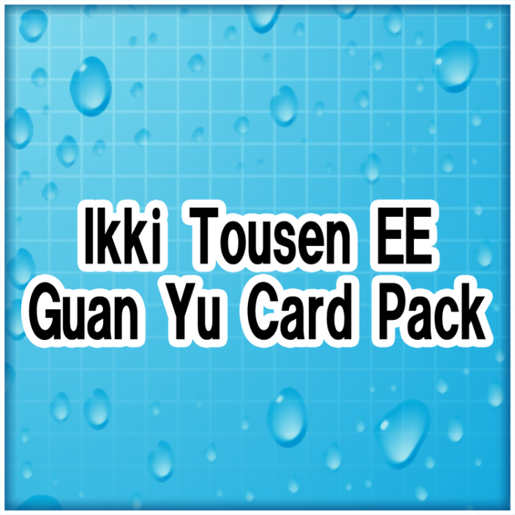 Senran Kagura: Peach Beach Splash - Ikki Tousen EE Guan Yu Card Pack