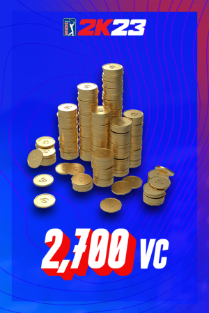 PGA Tour 2K23: 2,700 VC Pack