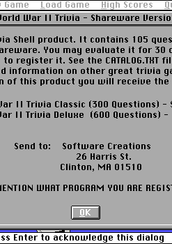 World War II Trivia