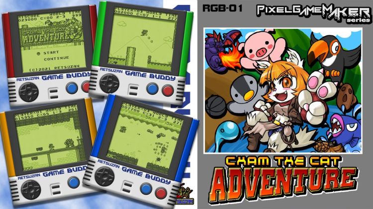 Pixel Game Maker Series: Cham The Cat Adventure