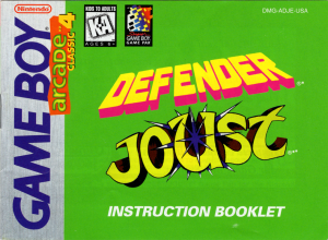 Arcade Classic 4: Defender/Joust