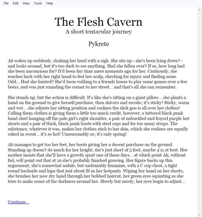 The Flesh Cavern