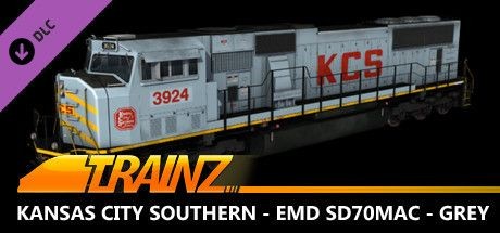 Trainz Plus: Kansas City Southern - EMD SD70MAC - Grey