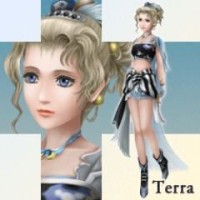 Dissidia 012 [duodecim] Final Fantasy: Terra - Striped Dress