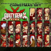 Guilty Gear Xrd: -Sign- - Character Colors: Christmas Set