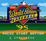 World Series Baseball '95