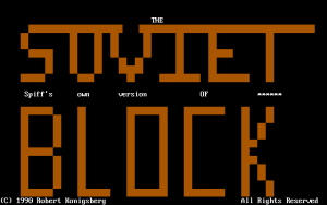 The Soviet Block