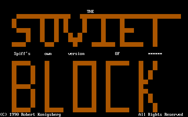 The Soviet Block